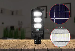 Foco Solar 120w Sensor Movimiento + Control