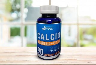 Calcio + Vit D + Magnesio 90 cápsulas