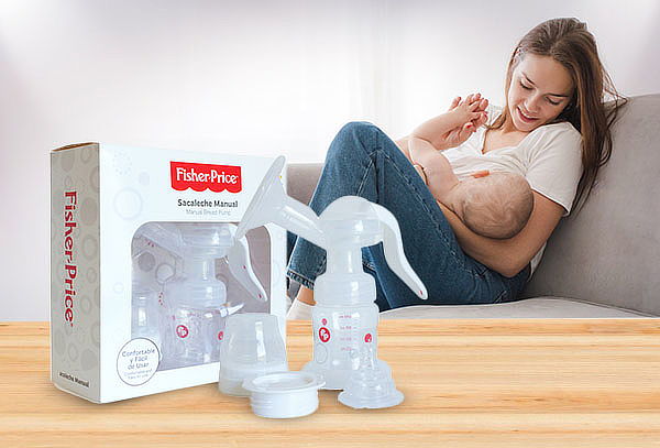 Extractor De Leche Manual ( + 1 Mamadera 120ml)
