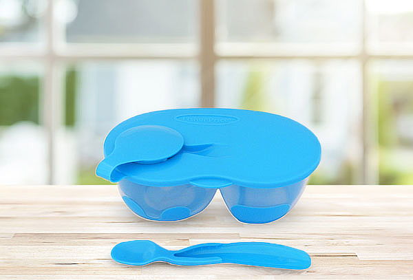 Set Doble De Alimentacion Azul