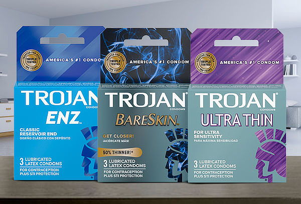 Pack Trojan Premium Variedades 9 Unidades 