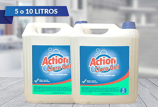 5 Litros de Cloro Gel Action Concentrado