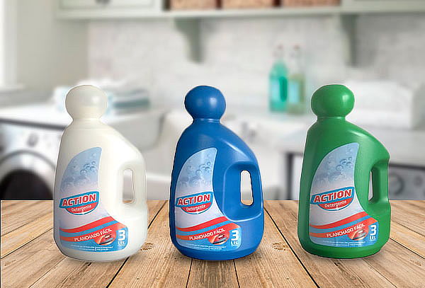 18 Litros de Detergente Liquido Action