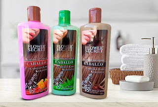 Acondicionador Caballo Flower Secret 300ml a elección