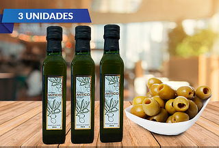 Pack 3 aceite de oliva extra virgen 250 cc.