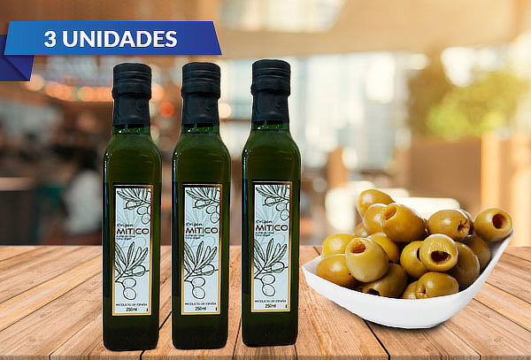 Pack 3 aceite de oliva extra virgen 250 cc.