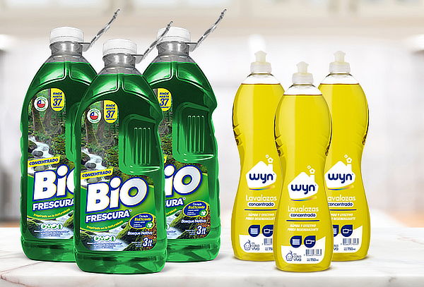 Mega Pack de Limpieza 9Lts BioFrescura + 3 Lavaloza Wyn