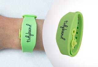 Pulsera dispensadora de alcohol gel Tidyband color