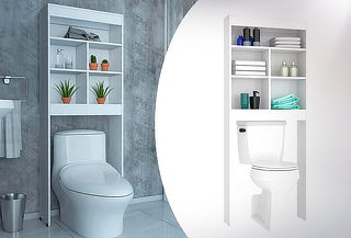 Mueble Optimizador Baño Bath 20 Blanco Marca Tuhome