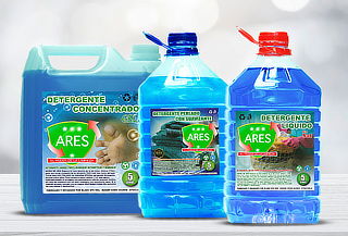 Pack de 3 Detergente 5 lts cada uno Marca Ares