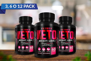 3, 6 o 12 Pack 100% Women Keto