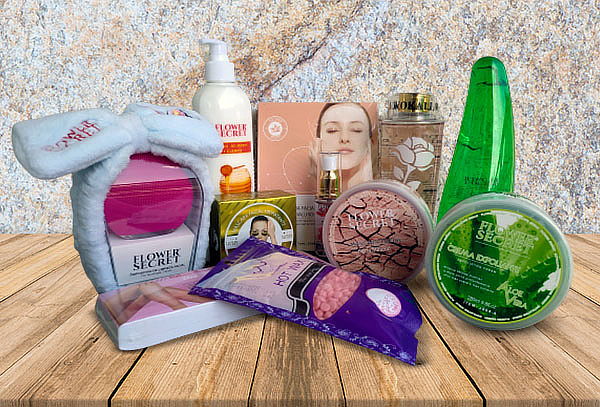 Pack 13 Cuidado de Rostro y Cuerpo Flower Secret