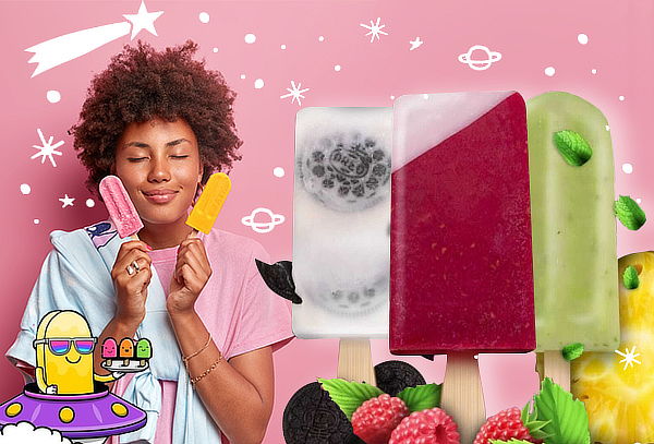 ¡Packs de Exquisitas Paletas! 100% Fruta  Natural