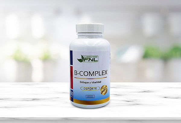 B Complex, 90 cápsulas, marca FNL
