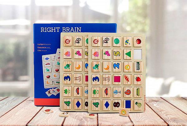 Memorice De Madera Juegos Didácticos Niños