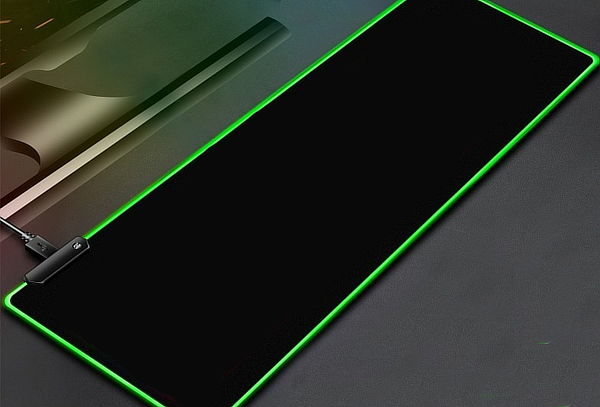 Mouse Pad Gamer Profesional de 30x80 con Luz Led