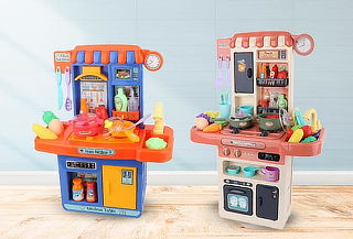 Cocinas para niños y niñas con sistema de agua interna 