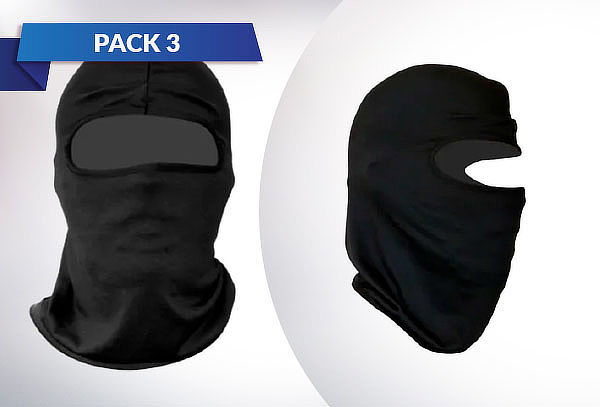 Pack 3 Fundas para Cabeza de Lycra 