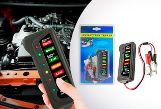 Tester para Bateria 12V para Auto o Moto
