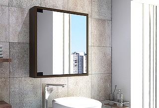 Gabinete de Baño Toledo color Amaretto Marca TUHOME