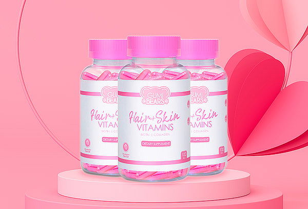 Cápsulas Hair + Skin Vitamins