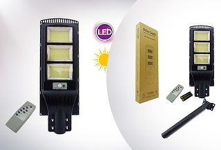 Foco Solar 180W + Soporte de Metal