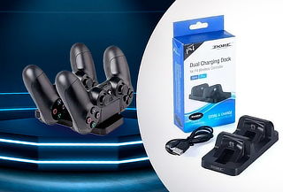 Cargador Doble PS4 Dobe