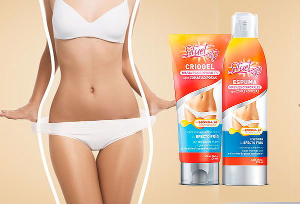 Siluet 40 Espuma 170 ML + Criogel 200 ML