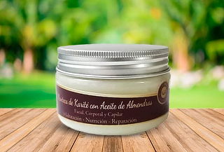 Manteca de Karite con aceite de almendras 