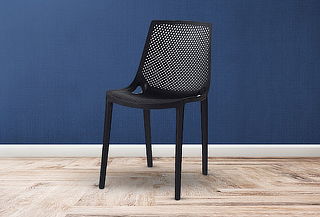 Silla color negro - Terraza