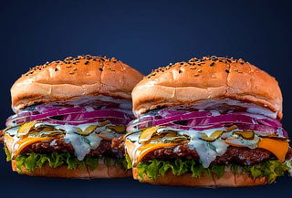 2 Súper Hamburguesas de 120 Gr + Regalo