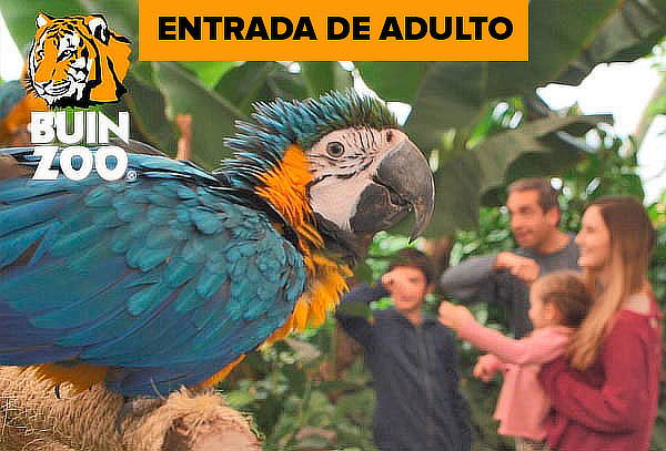 Entrada para Buin Zoo para Adulto Sabado o Domingo