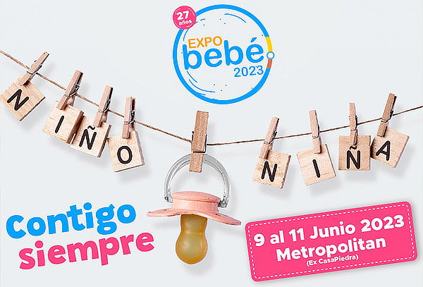 Entrada Adulto, Expo Bebé 2023, Contigo Siempre!