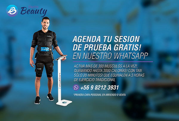 4,8 o 16 sesiones de Electroestimulación + Personal Trainer 