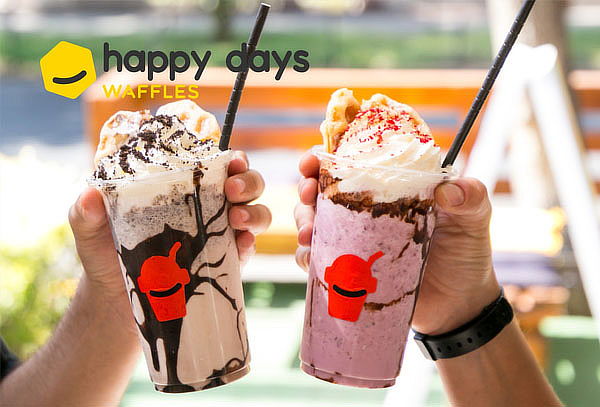 Happy Days! 2 Happy Milkshakes a elección,27 Sucursales