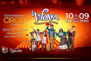 Wonka El Gran Circo de Chocolate 10 Enero