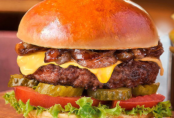 Texas Ribs: 2 Hamburguesas de 200g + 2 Bebidas Refill