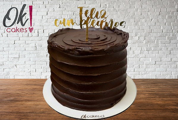  Torta de chocolate para 5 Personas en OkCakes