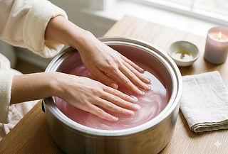 Parafinoterapia Relajante en Manos para Mamá