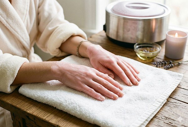 Parafinoterapia Relajante en Manos para Mamá