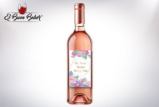 Vino Edición limitada con diseño exclusivo para mamá 