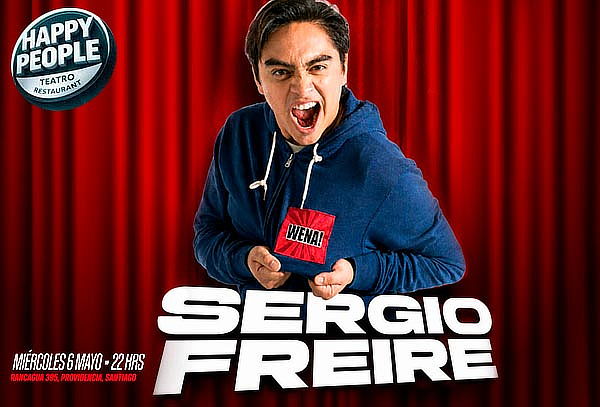 Entrada Sergio Freire en Happy People