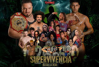Lucha Libre en vivo:  Supervivencia 14 de Junio