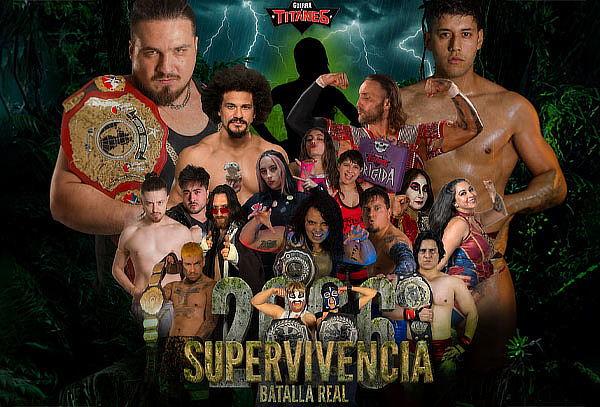 Lucha Libre en vivo:  Supervivencia 14 de Junio
