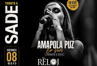 Amapola en Vivo, Tributo a Sade en Paine