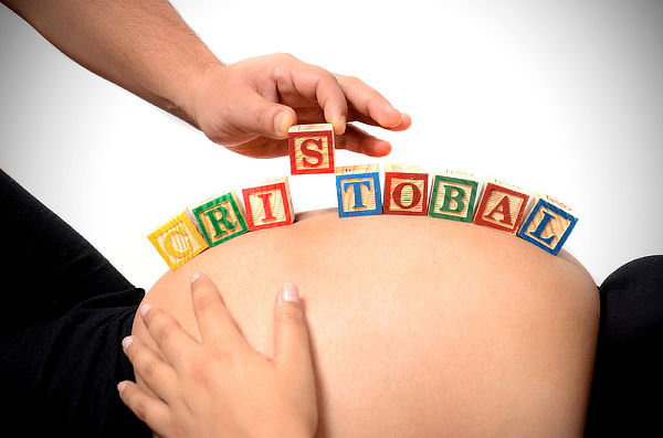 Sesión de fotos maternal en estudio