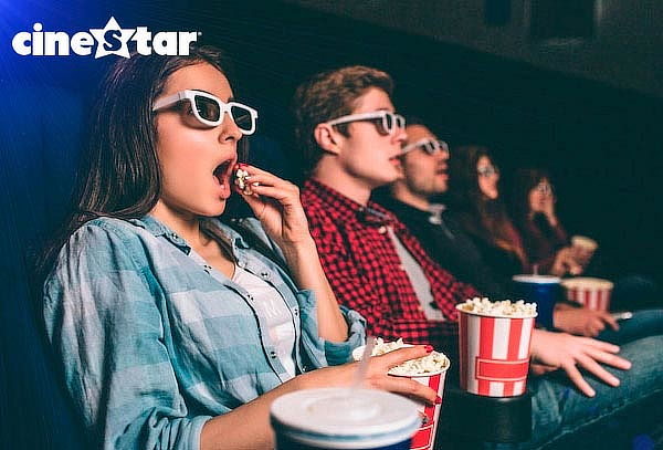 2 Entrada 2D CINESTAR  ¡Lunes a Domingo!