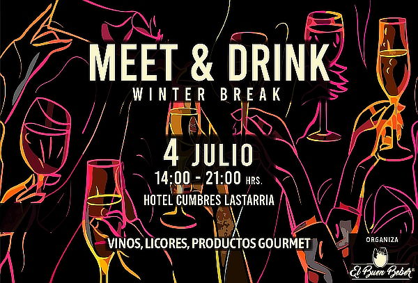 Entrada + Degustación ilimitada de vinos en Meet and Drink 