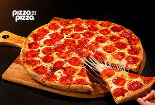 PizzaPizza: 1 Pizza Familiar 1 ingrediente 