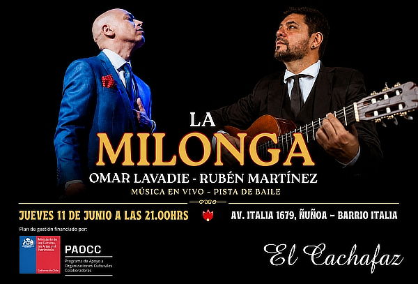 La Milonga elige tu fecha en Cachafaz